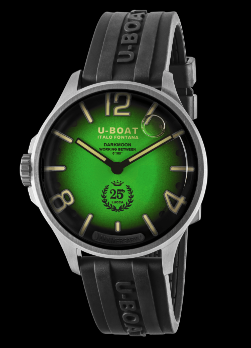 Review Replica U-BOAT DARKMOON 25° SS GREEN SOLEIL 2031 watch